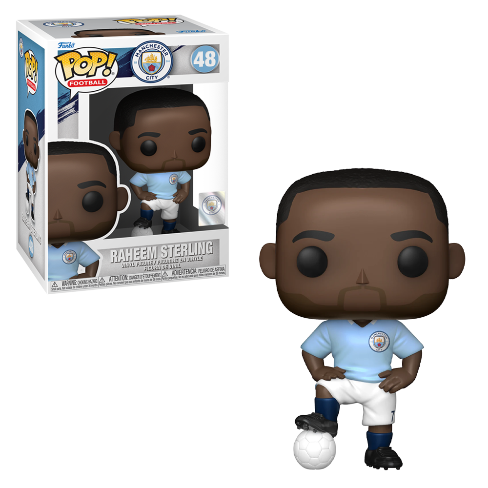 Funko POP! Football: Manchester City - Raheem Sterling Vinyl Figure #48 (ONLINE ORDER ONLY)