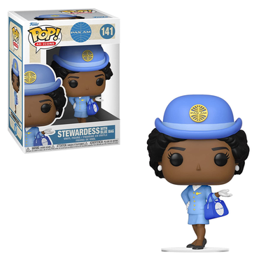 Funko POP! Pan Am - Stewardess with Blue Bag Vinyl Figure #141 (ONLINE ORDER ONLY)