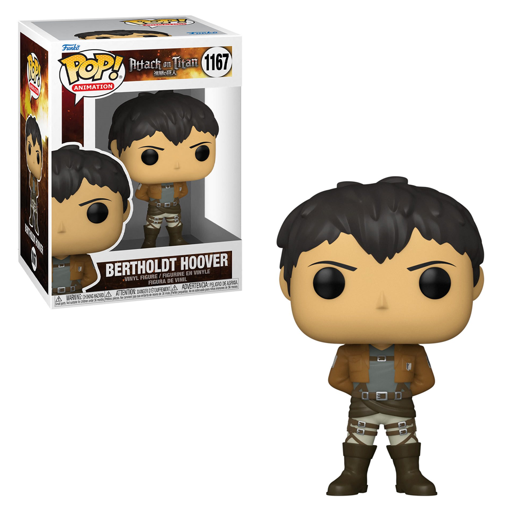Funko POP! Attack on Titan - Season 3 Bertholdt Hoover Vinyl Figure #1167 (ONLINE ORDER ONLY)