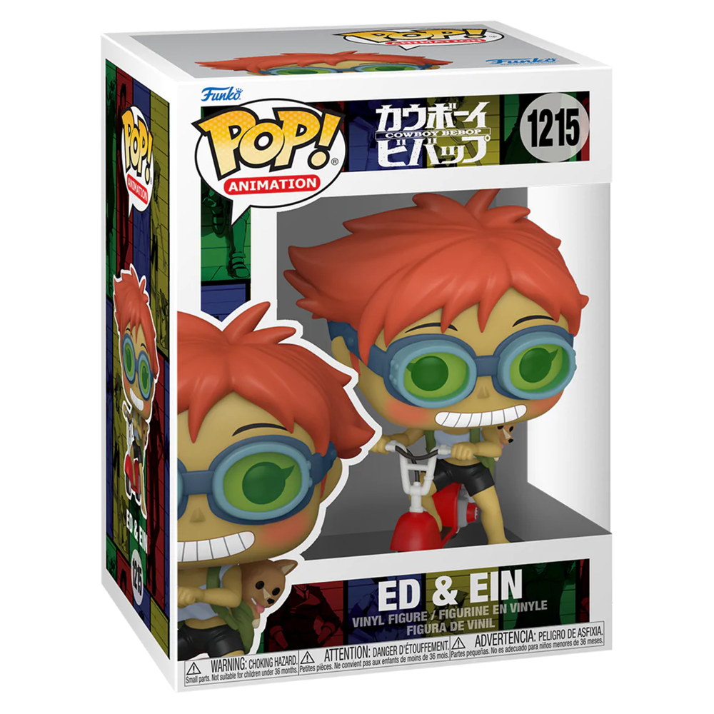[PRE-ORDER] Funko POP! Cowboy Bebop - Edward on Scooter with Ein Vinyl Figure #1215 (ONLINE ORDER ONLY)