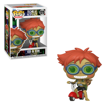 [PRE-ORDER] Funko POP! Cowboy Bebop - Edward on Scooter with Ein Vinyl Figure #1215 (ONLINE ORDER ONLY)
