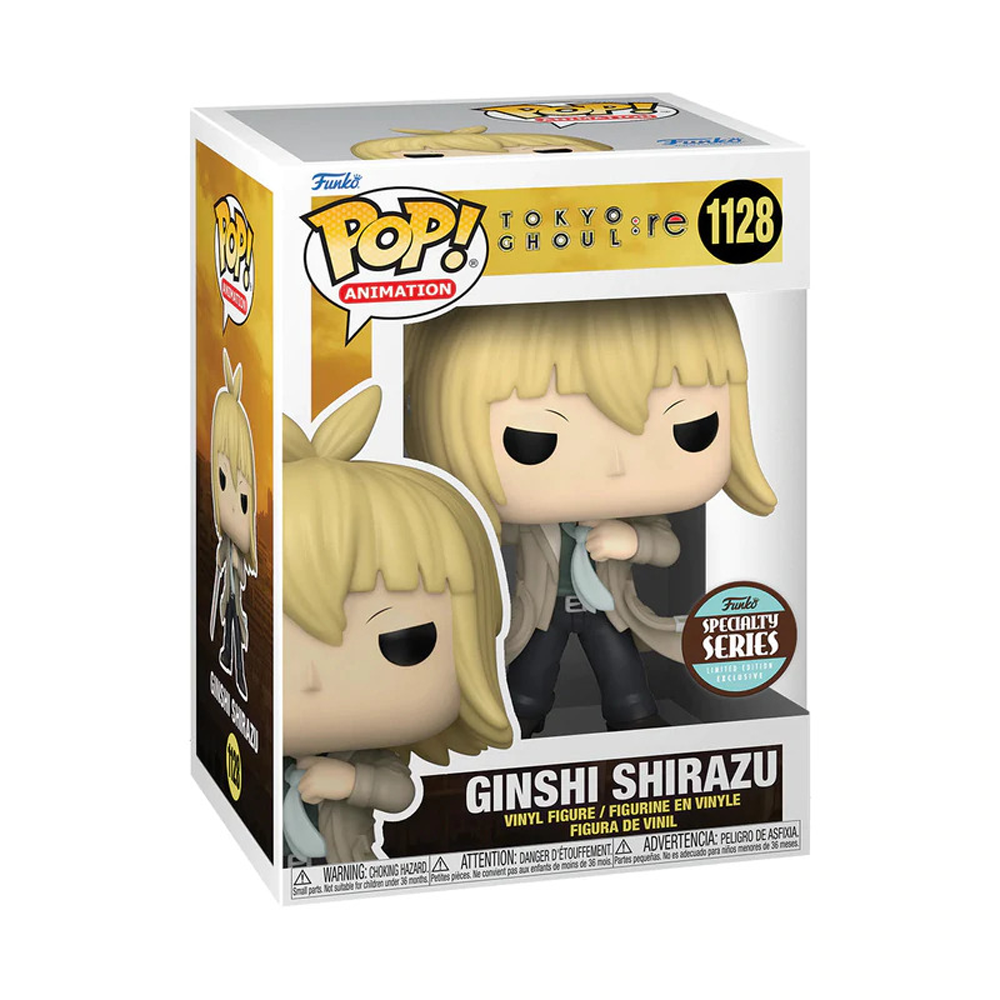 [PRE-ORDER] Funko POP! Tokyo Ghoul: Re - Ginshi Shirazu Vinyl Figure #1128 Specialty Series (ONLINE ORDER ONLY)