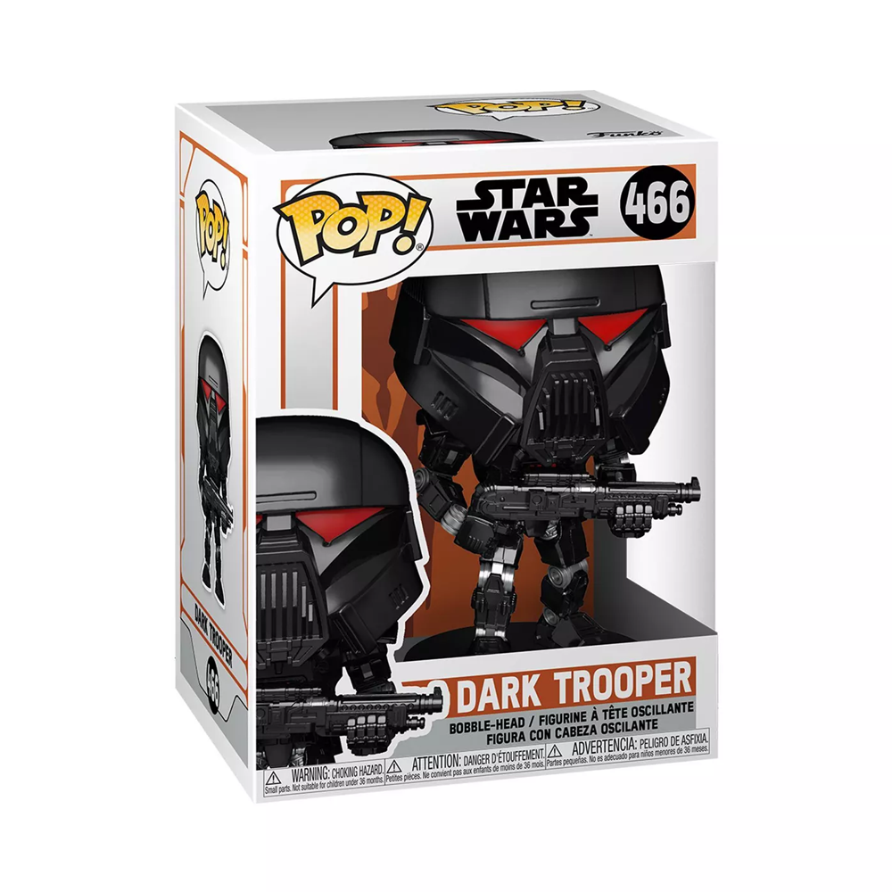 Funko POP! Star Wars: The Mandalorian - Dark Trooper (Battle) Vinyl Figure #466 (ONLINE ORDER ONLY)