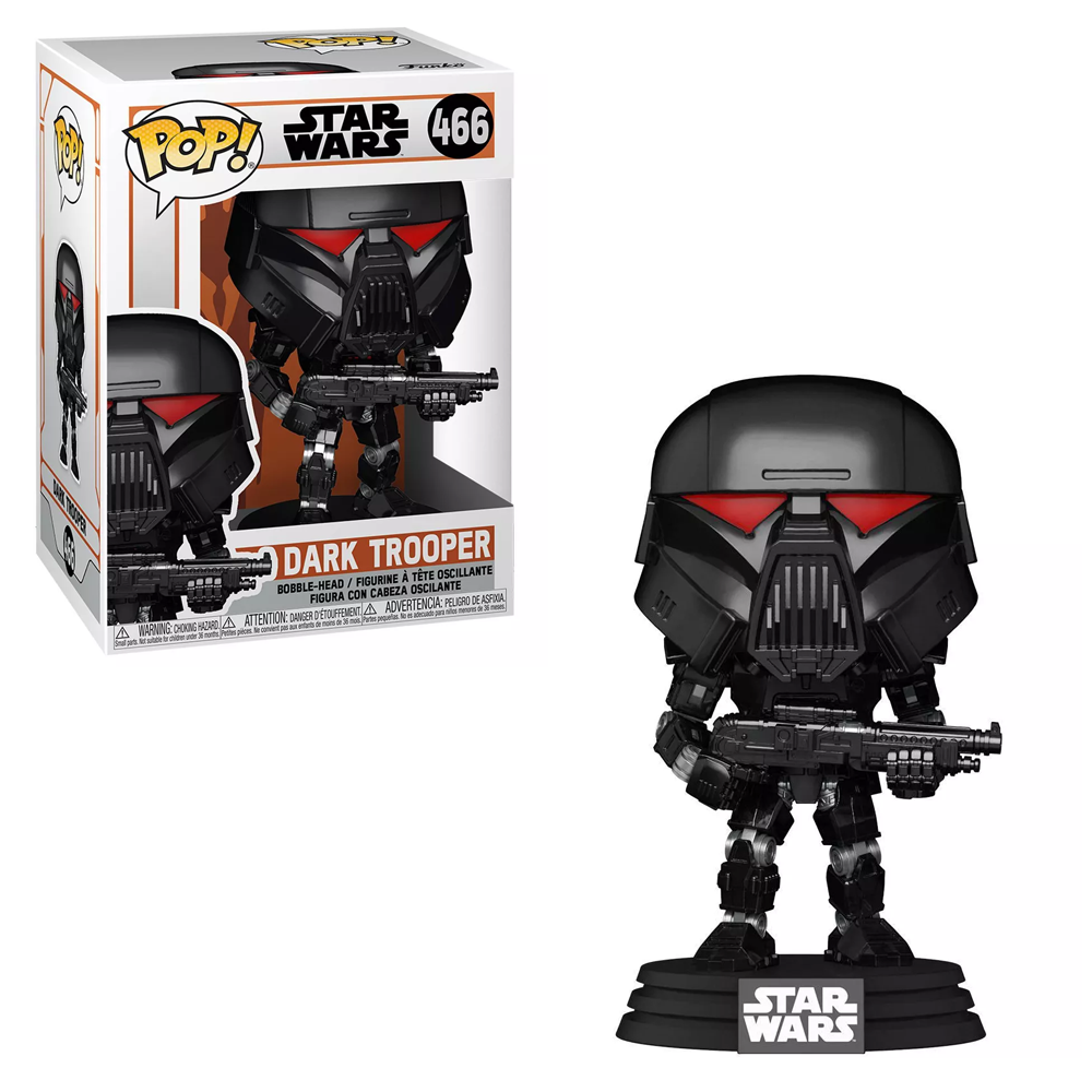 Funko POP! Star Wars: The Mandalorian - Dark Trooper (Battle) Vinyl Figure #466 (ONLINE ORDER ONLY)