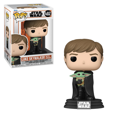 Funko POP! Star Wars: The Mandalorian - Luke Skywalker with Grogu Vinyl Figure #482 (ONLINE ORDER ONLY)