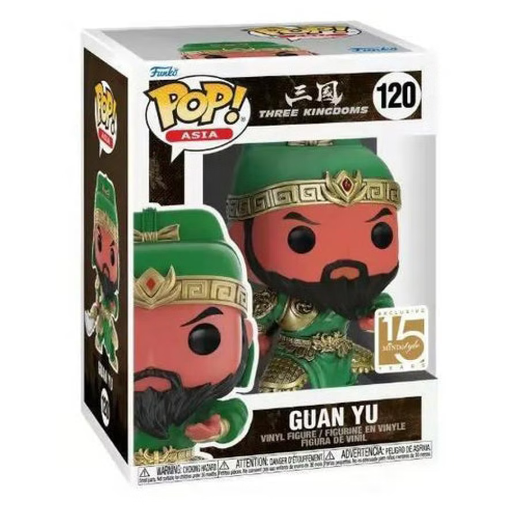 Funko POP! Three Kingdoms - Guan Yu Vinyl Figure #120 MindStyle Exclusive (ONLINE ORDER ONLY)