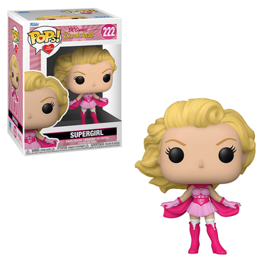 Funko POP! Breast Cancer Awareness - Bombshell Supergirl Vinyl Figure #222 (ONLINE ORDER ONLY)