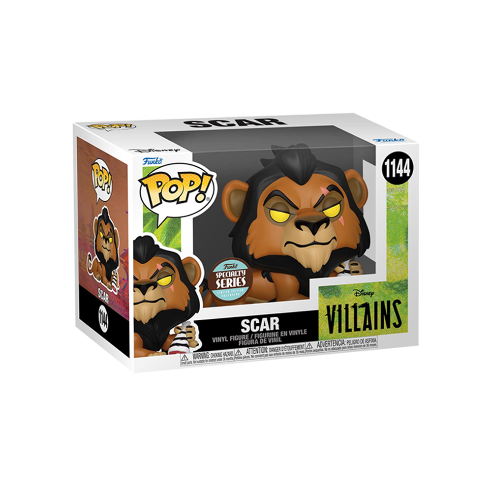 [PRE-ORDER] Funko POP! Lion King - Scar Vinyl Figure #1144 Specialty Series (ONLINE ORDER ONLY)