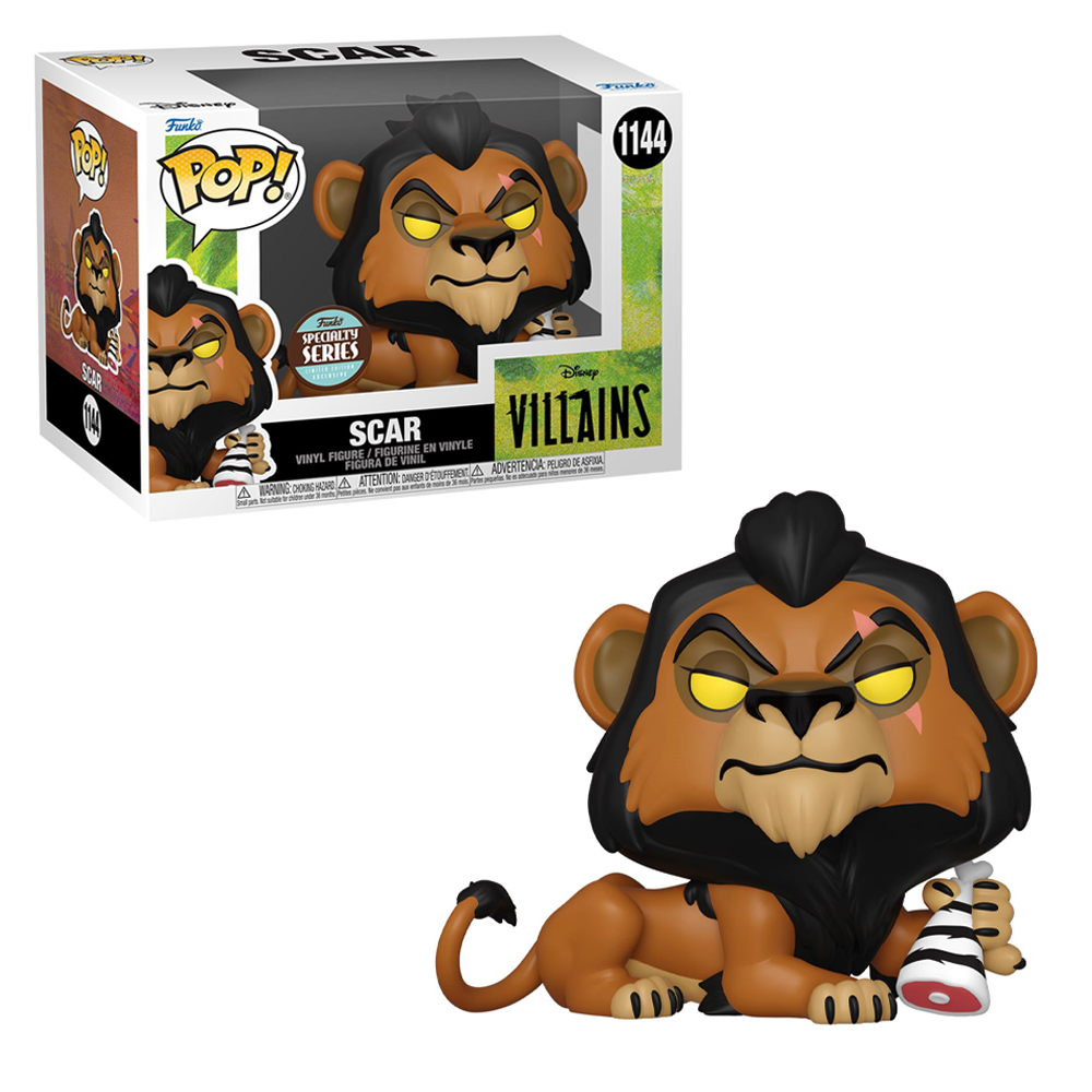 [PRE-ORDER] Funko POP! Lion King - Scar Vinyl Figure #1144 Specialty Series (ONLINE ORDER ONLY)