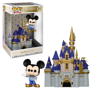 Funko POP! Town: Walt Disney World 50th - Castle and Mickey Vinyl Figure #26 (ONLINE ORDER ONLY)