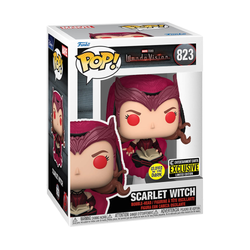 Funko POP! WandaVision - Scarlet Witch (Glow in the Dark) Vinyl Figure #823 Entertainment Earth Exclusive [READ DESCRIPTION] (ONLINE ORDER ONLY)