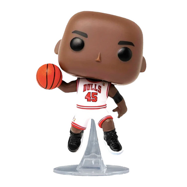 Funko POP! NBA: Chicago Bulls - Michael Jordan (White Jersey) Vinyl Figure #126 Special Edition Exclusive (ONLINE ORDER ONLY)