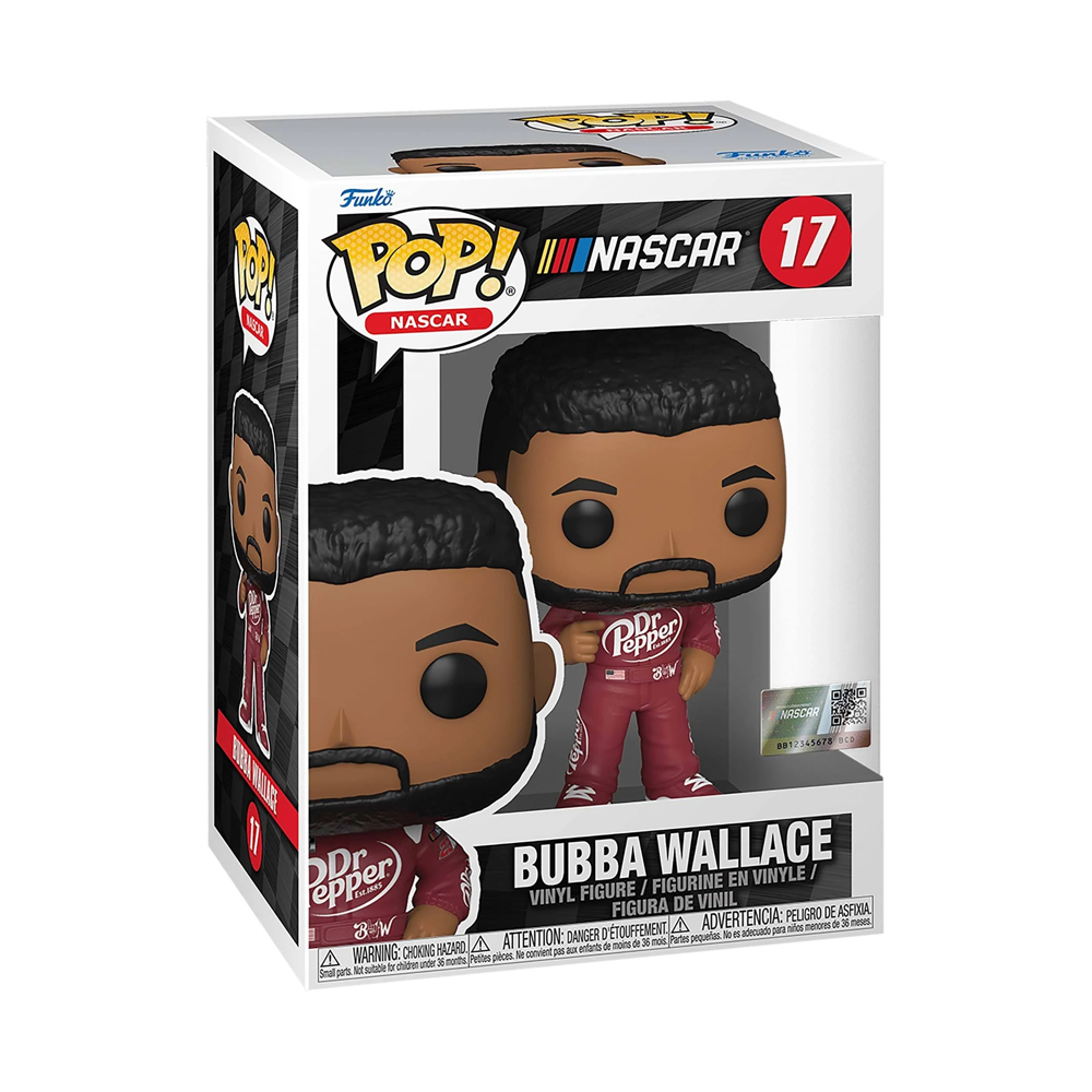 Funko POP! NASCAR - Bubba Wallace (Dr. Pepper) Vinyl Figure #17 (ONLINE ORDER ONLY)