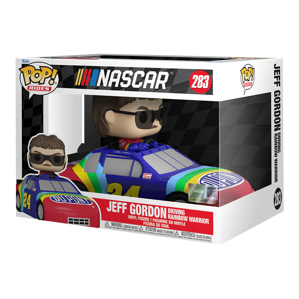 Funko POP! Ride: NASCAR - Jeff Gordon (Rainbow Warrior) Vinyl Figure (ONLINE ORDER ONLY)