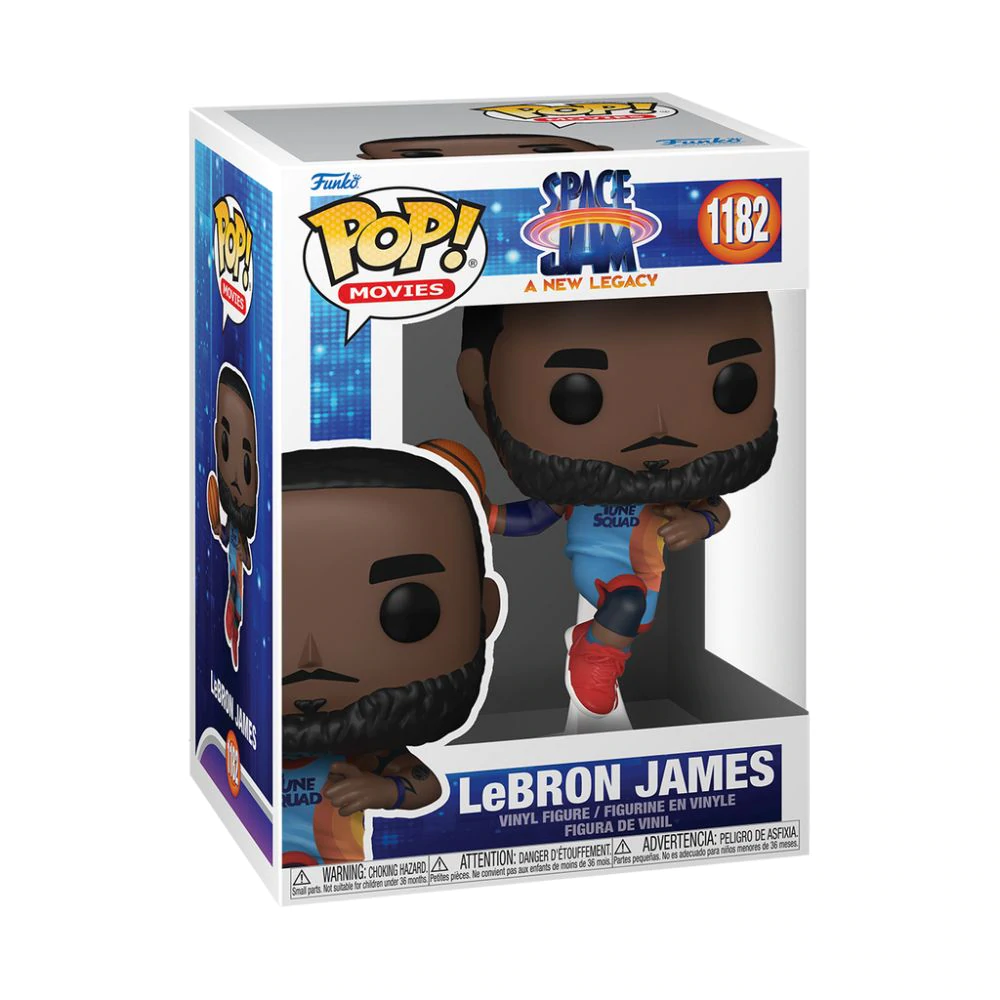 Funko POP! Space Jam - Lebron James Leaping Vinyl Figure #1182 (ONLINE ORDER ONLY)