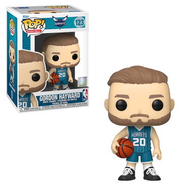Funko POP! NBA: Hornets - Gordon Hayward (Teal Jersey) Vinyl Figure #123 (ONLINE ORDER ONLY)