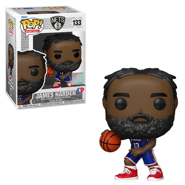 [PRE-ORDER] Funko POP! NBA: Nets - James Harden (City Edition 2021) Vinyl Figure #133 (ONLINE ORDER ONLY)