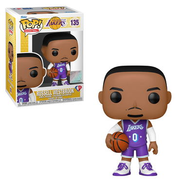 [PRE-ORDER] Funko POP! NBA: Lakers - Russell Westbrook (City Edition 2021) Vinyl Figure #135 (ONLINE ORDER ONLY)