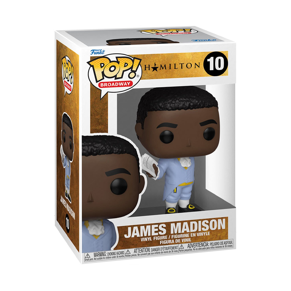 [PRE-ORDER] Funko POP! Hamilton - James Madison Vinyl Figure #10 (ONLINE ORDER ONLY)
