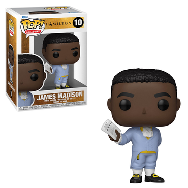 [PRE-ORDER] Funko POP! Hamilton - James Madison Vinyl Figure #10 (ONLINE ORDER ONLY)