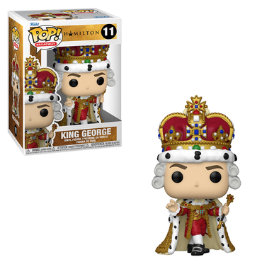 [PRE-ORDER] Funko POP! Hamilton - King George Vinyl Figure #11 (ONLINE ORDER ONLY)