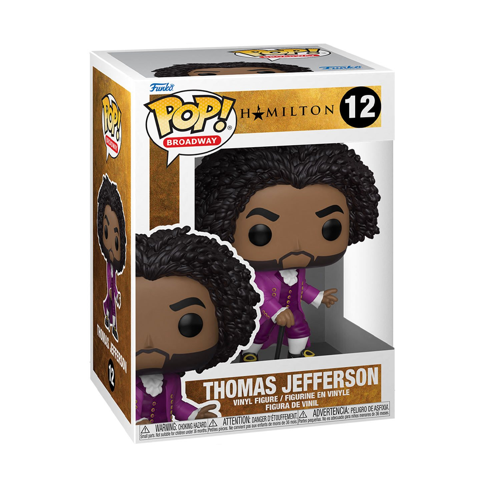 [PRE-ORDER] Funko POP! Hamilton - Thomas Jefferson Vinyl Figure #12 (ONLINE ORDER ONLY)