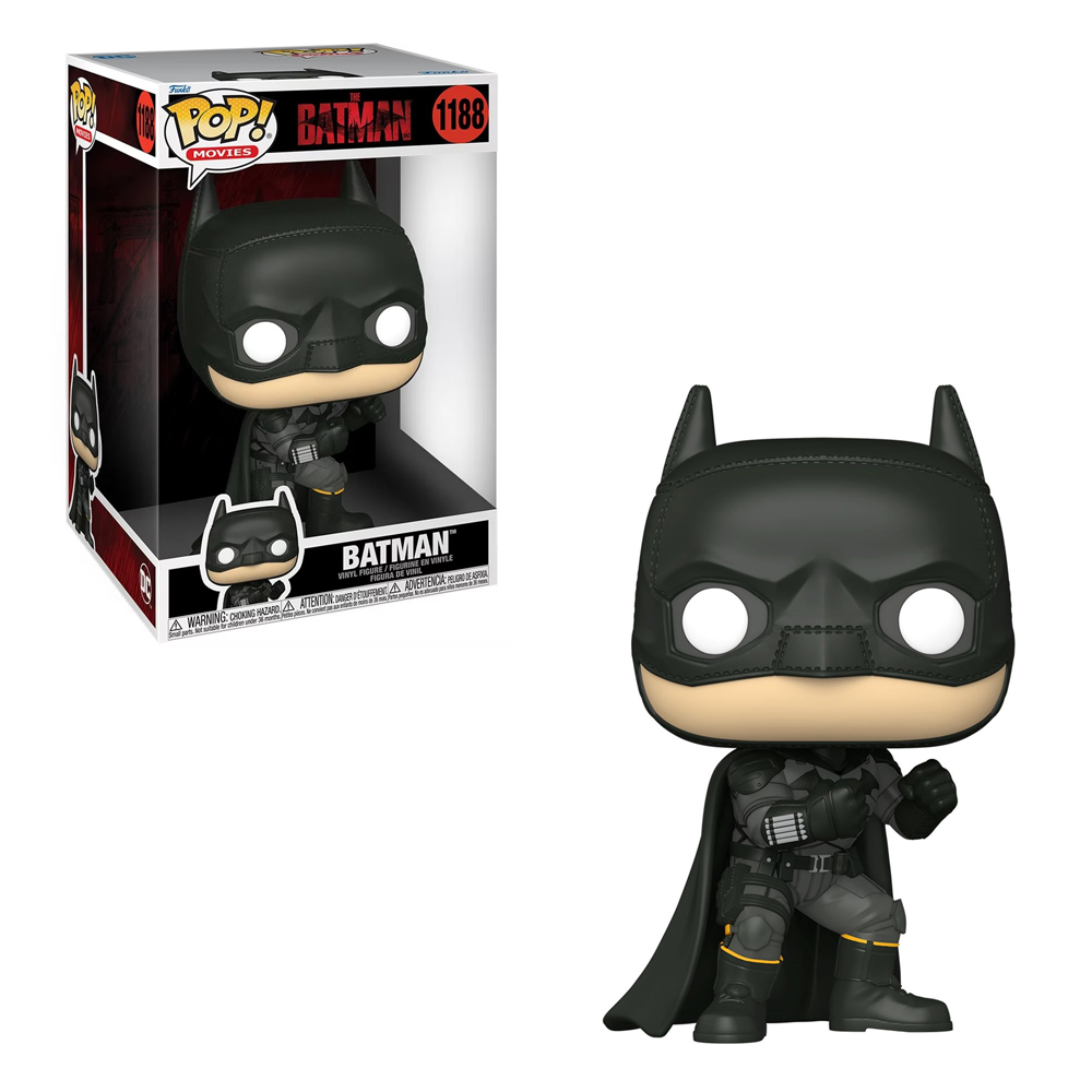 Funko POP! The Batman - 10-Inch Batman Vinyl Figure #1188 (ONLINE ORDER ONLY)