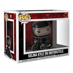 Funko POP! Rides: The Batman - Selina Kyle on Motorcycle Vinyl Figure #281 (ONLINE ORDER ONLY)