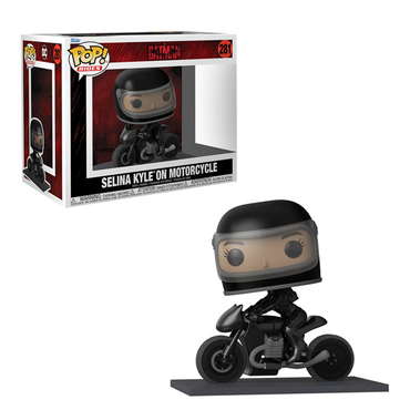 Funko POP! Rides: The Batman - Selina Kyle on Motorcycle Vinyl Figure #281 (ONLINE ORDER ONLY)