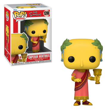 Funko POP! The Simpsons - Emperor Montimus Vinyl Figure #1200 (ONLINE ORDER ONLY)