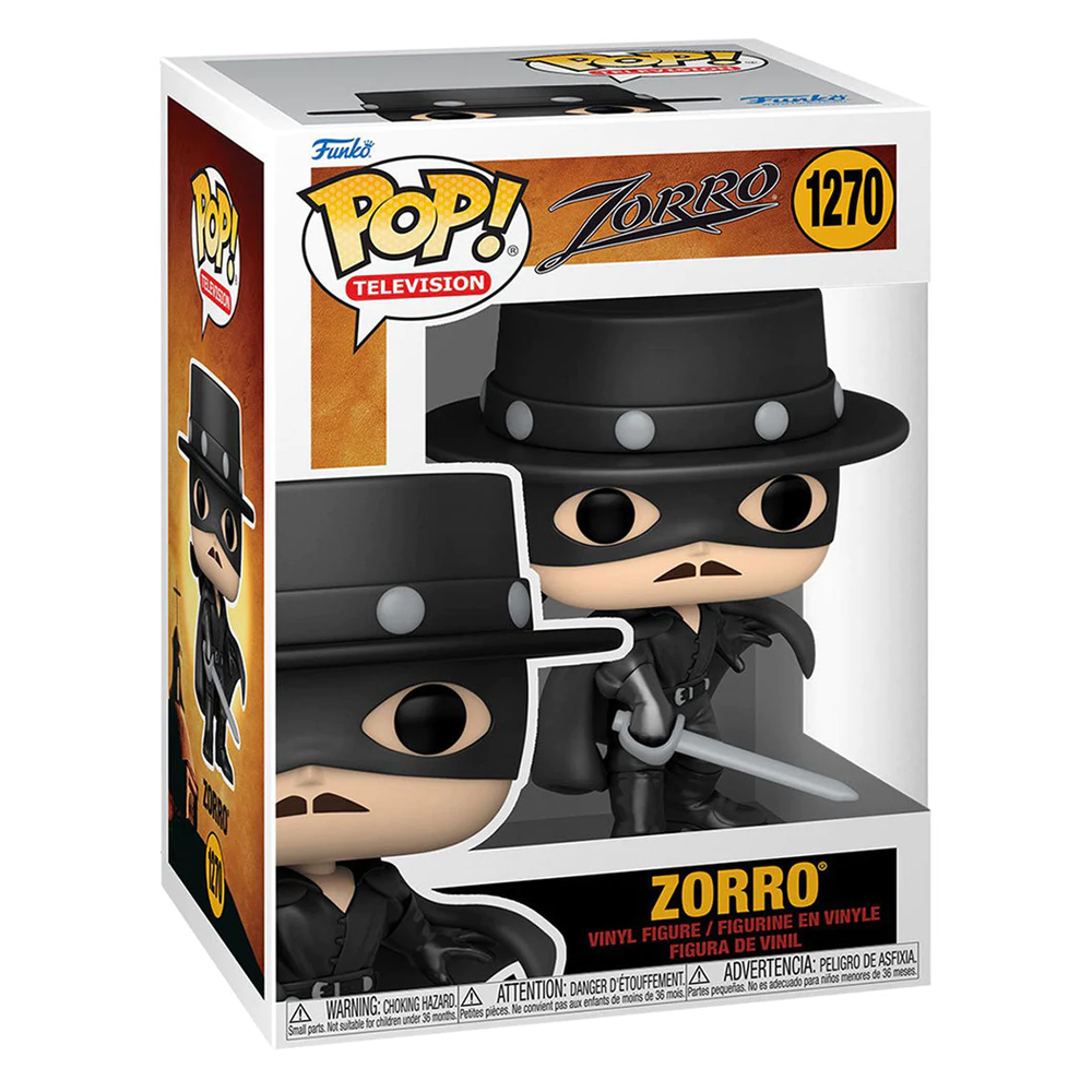 [PRE-ORDER] Funko POP! Zorro - Zorro Vinyl Figure #1270 (ONLINE ORDER ONLY)