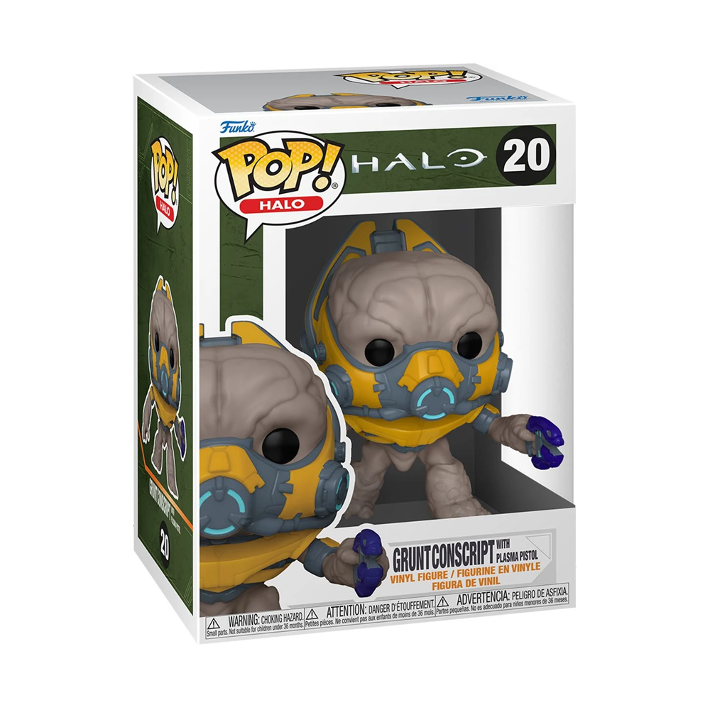[PRE-ORDER] Funko POP! Halo Infinite - Grunt with Weapon Vinyl Figure #20 (ONLINE ORDER ONLY)
