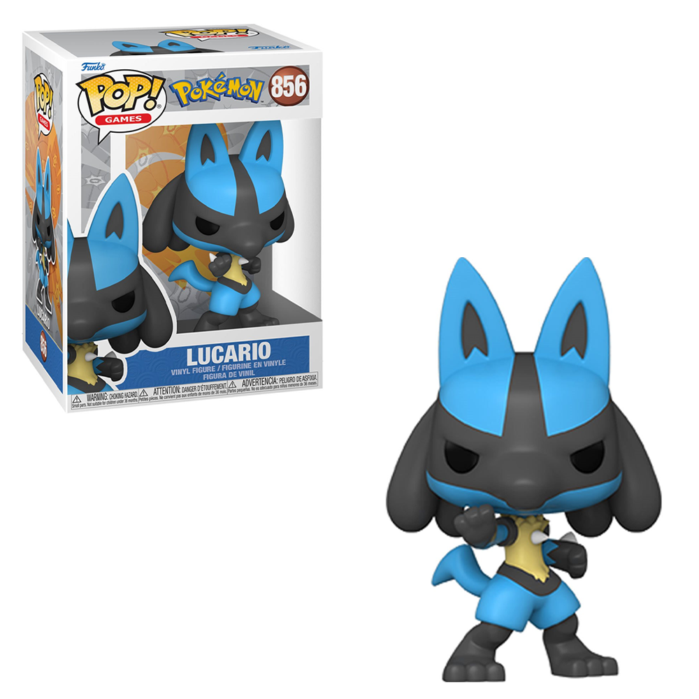 [PRE-ORDER] Funko POP! Pokemon - Lucario Vinyl Figure #856 (ONLINE ORDER ONLY)