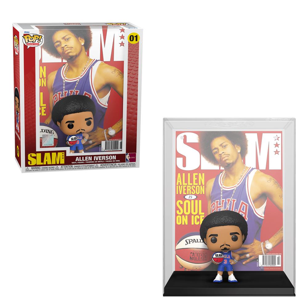 [PRE-ORDER] Funko POP! NBA Cover: SLAM - Allen Iverson Vinyl Figure (ONLINE ORDER ONLY)