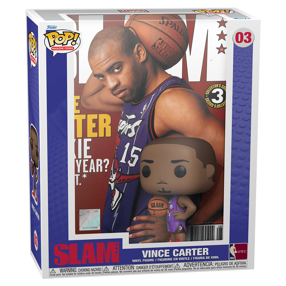 [PRE-ORDER] Funko POP! NBA Cover: SLAM - Vince Carter Vinyl Figure (ONLINE ORDER ONLY)