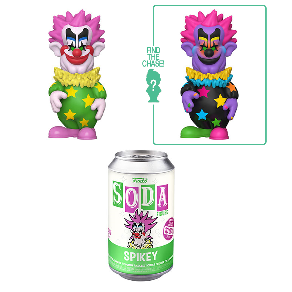 [PRE-ORDER] Funko Vinyl SODA: Killer Klowns from Outer Space - Spikey Vinyl Figure (ONLINE ORDER ONLY)