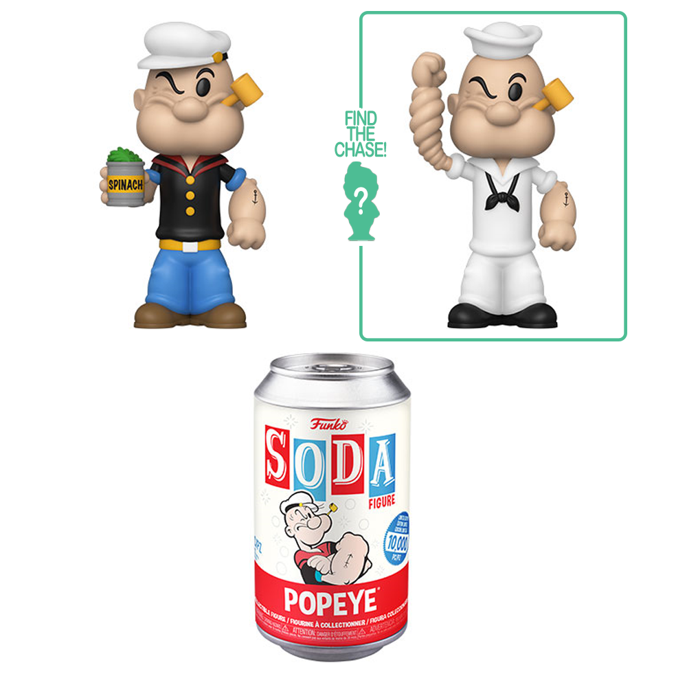 [PRE-ORDER] Funko Vinyl SODA: Popeye - Popeye Vinyl Figure (ONLINE ORDER ONLY)