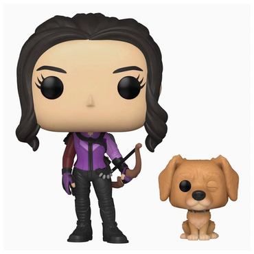 Funko POP! Marvel: Hawkeye - Kate Bishop with Lucky the Pizza Dog Vinyl Figure #1212 (ONLINE ORDER ONLY)