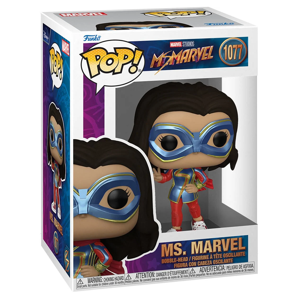 [PRE-ORDER] Funko POP! Ms. Marvel - Ms. Marvel Vinyl Figure #1077 (ONLINE ORDER ONLY)