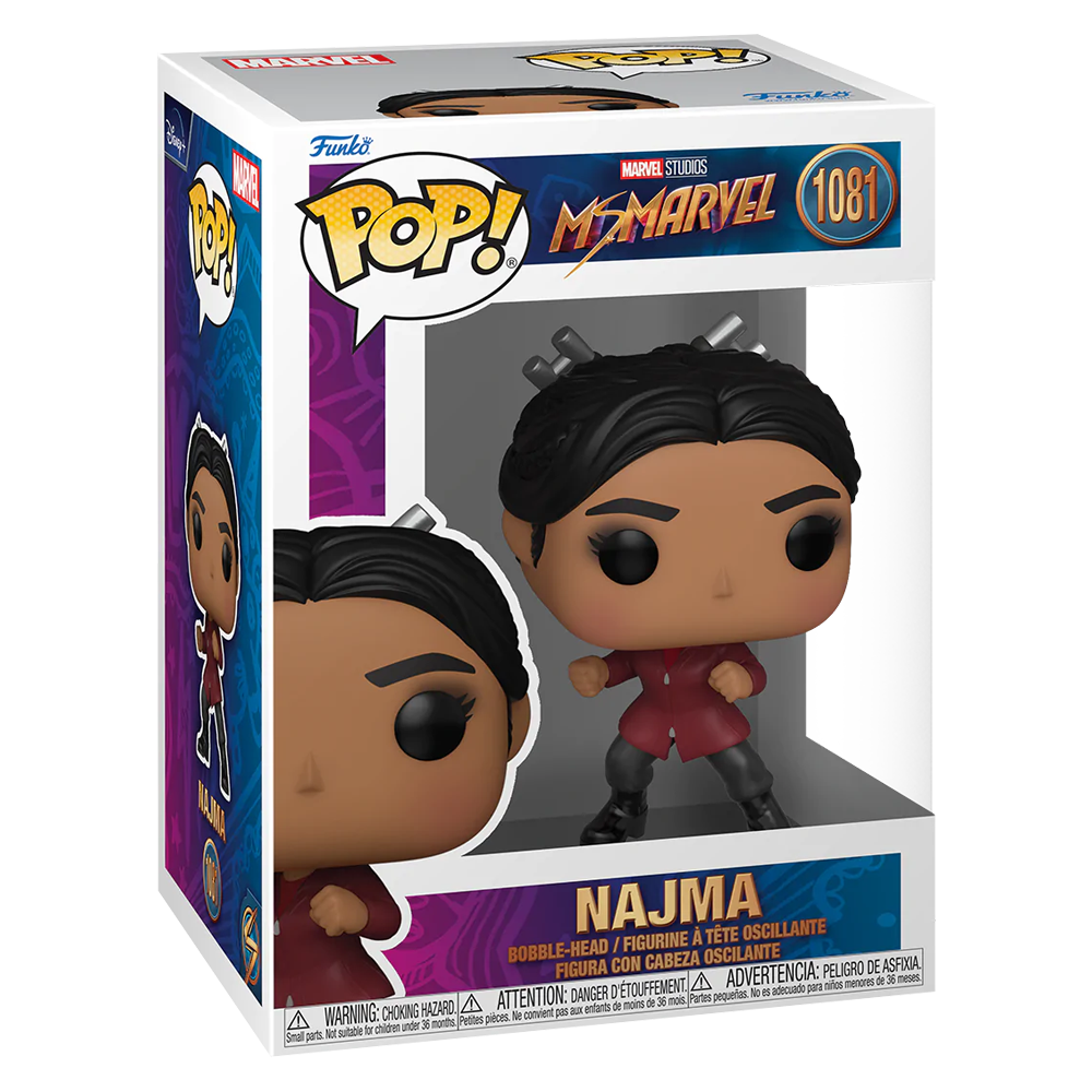 [PRE-ORDER] Funko POP! Ms. Marvel - Najma Vinyl Figure #1081 (ONLINE ORDER ONLY)