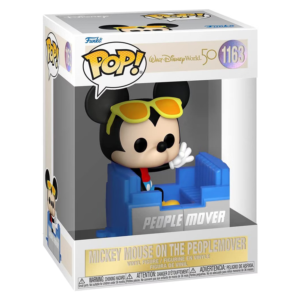 [PRE-ORDER] Funko POP! Walt Disney World 50th - Mickey on the People Mover Vinyl Figure #1163 (ONLINE ORDER ONLY)