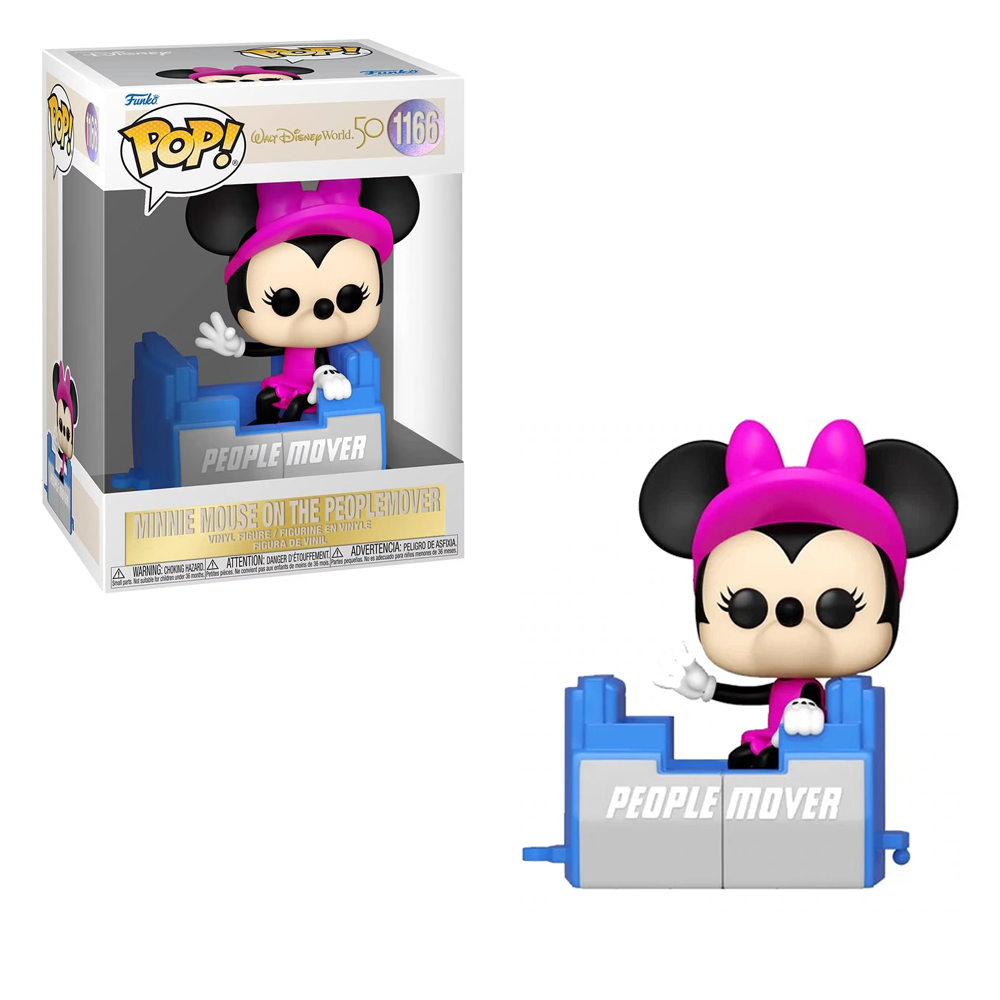 [PRE-ORDER] Funko POP! Walt Disney World 50th - Minnie on the People Mover Vinyl Figure #1166 (ONLINE ORDER ONLY)