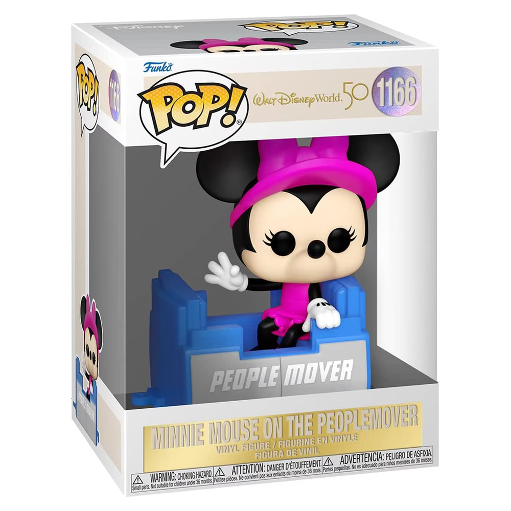 [PRE-ORDER] Funko POP! Walt Disney World 50th - Minnie on the People Mover Vinyl Figure #1166 (ONLINE ORDER ONLY)