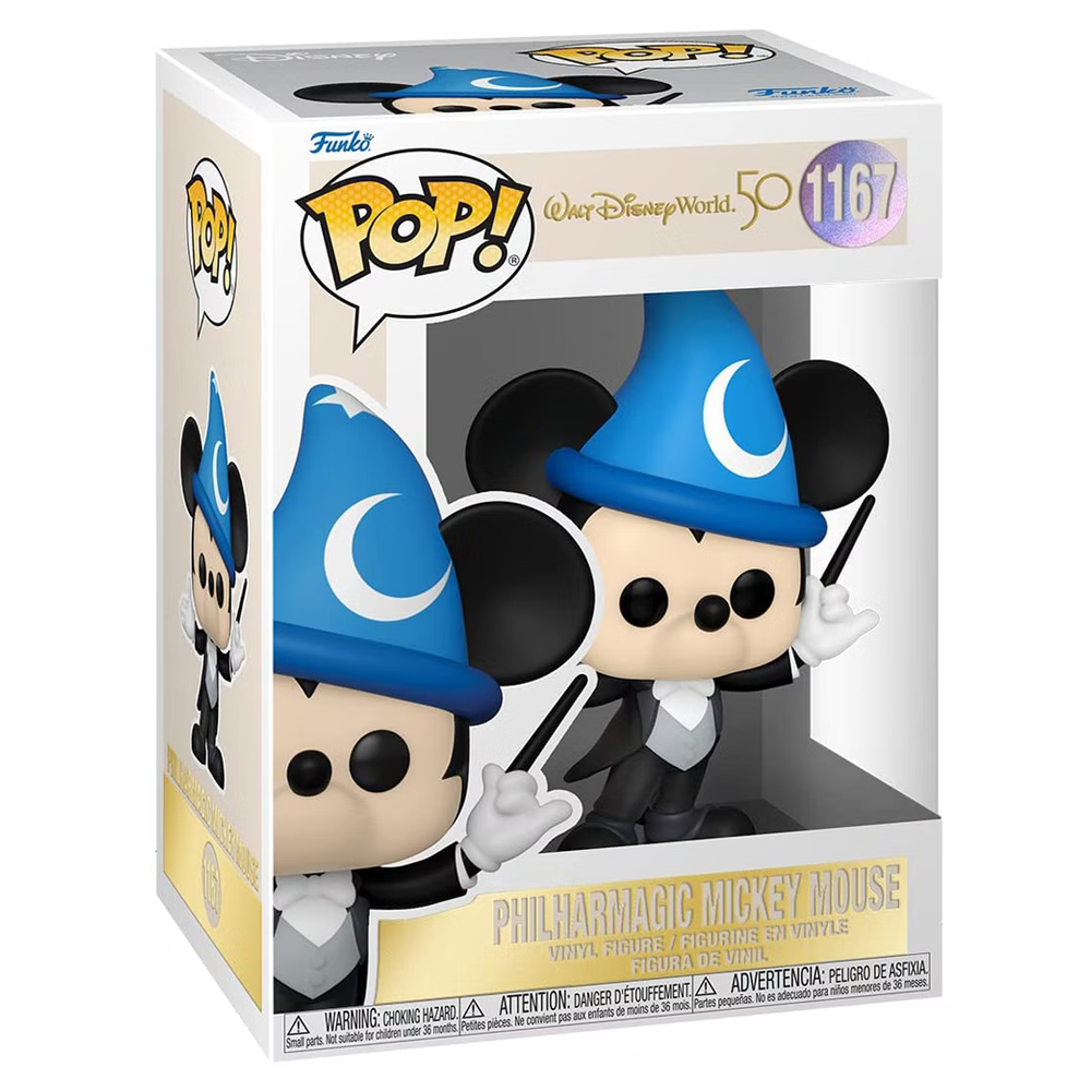 Funko POP! Walt Disney World 50th - Philharmagic Mickey Mouse Vinyl Figure #1167 (ONLINE ORDER ONLY)