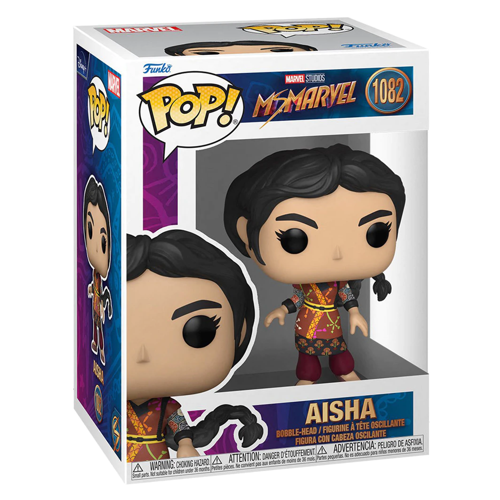 [PRE-ORDER] Funko POP! Ms. Marvel - Aisha Vinyl Figure #1082 (ONLINE ORDER ONLY)