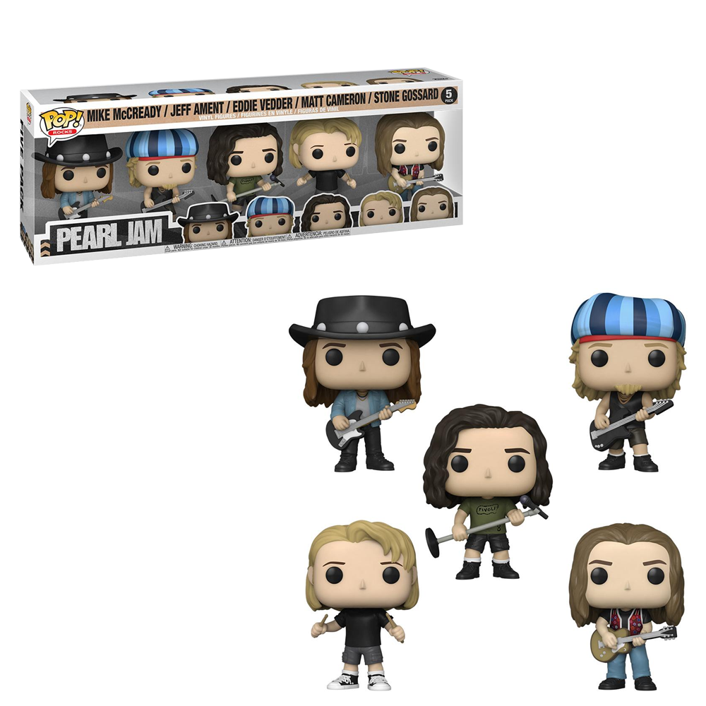 Funko POP! Rocks - Pearl Jam 5-Pack Vinyl Figure (ONLINE ORDER ONLY)