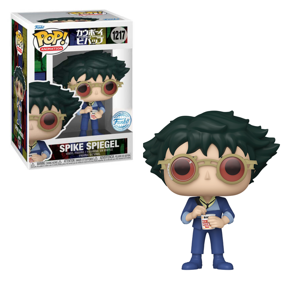 Funko POP! Cowboy Bebop - Spike Spiegel with Noodles Vinyl Figure #1217 Special Edition (ONLINE ORDER ONLY)