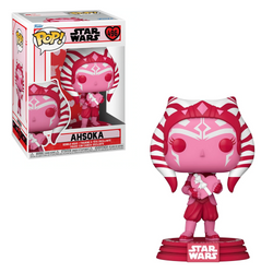 Funko POP! Star Wars: Valentines - Ahsoka Vinyl Figure #496 (ONLINE ORDER ONLY)