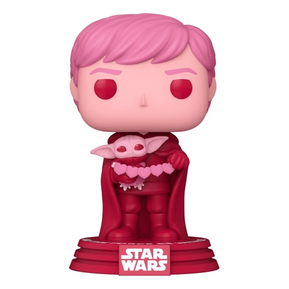 Funko POP! Star Wars: Valentines - Luke and Grogu Vinyl Figure #494 (ONLINE ORDER ONLY)