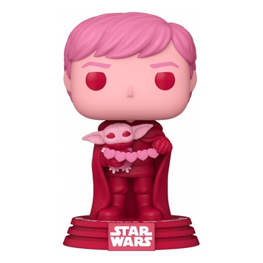 Funko POP! Star Wars: Valentines - Luke and Grogu Vinyl Figure #494 (ONLINE ORDER ONLY)